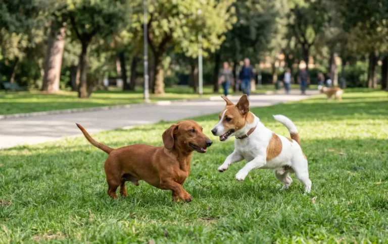bassotto vs jack russell